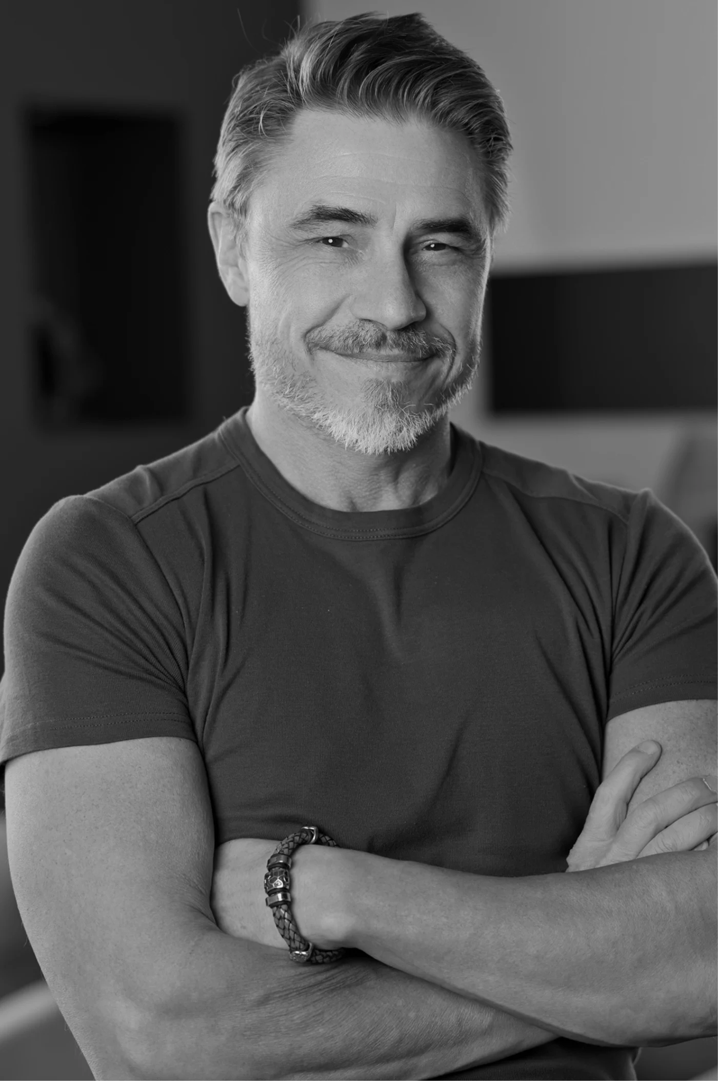 handsome middle age man arms crossed handsome middle age man arms crossed